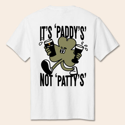 The Dead Rabbit - It's Paddy's Not Patty's T-Shirt - White