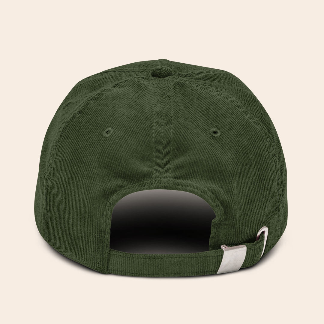 The Dead Rabbit Embroidered Logo Corduroy Cap