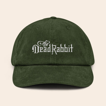 The Dead Rabbit Embroidered Logo Corduroy Cap