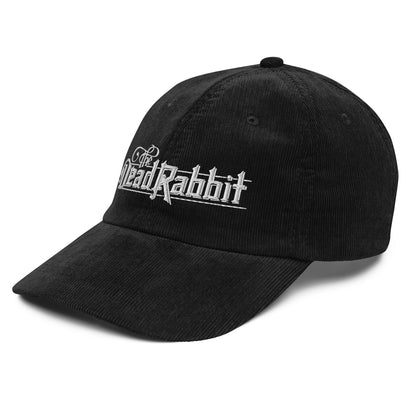 The Dead Rabbit Embroidered Logo Corduroy Cap - Black