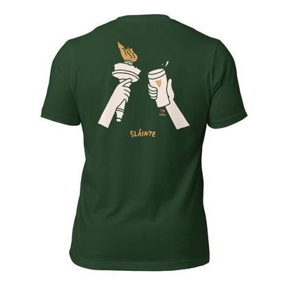 New York, Lady Liberty Sláinte  T-Shirt